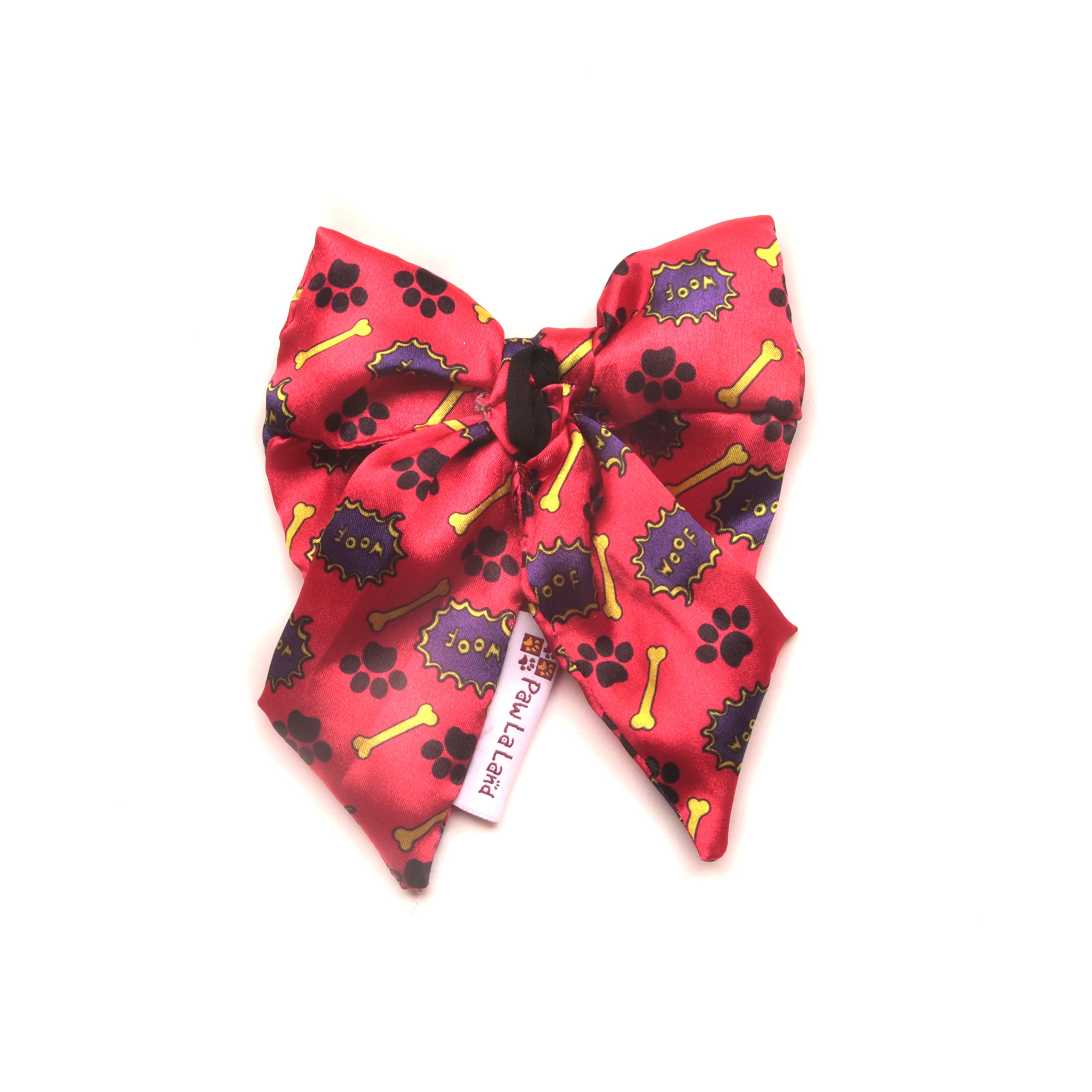 PAW LA LAND Adjustable Bow Tie for Dog/Puppy/Cat/Kitten (Woof Woof) (B0B68B4J2N) Amazon Price History, Amazon Price Tracker