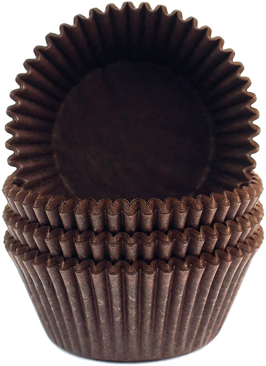 Big Box Brown Cup Cupcake Case Liners Baking Muffin Paper Cases 100 Piece