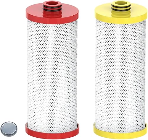 Waterspecialist WS852-R Reemplazo del filtro de agua para filtro Aquasana AQ-5200R | AQ-6200 | Filtro de agua Claryum de 2 etapas para debajo del