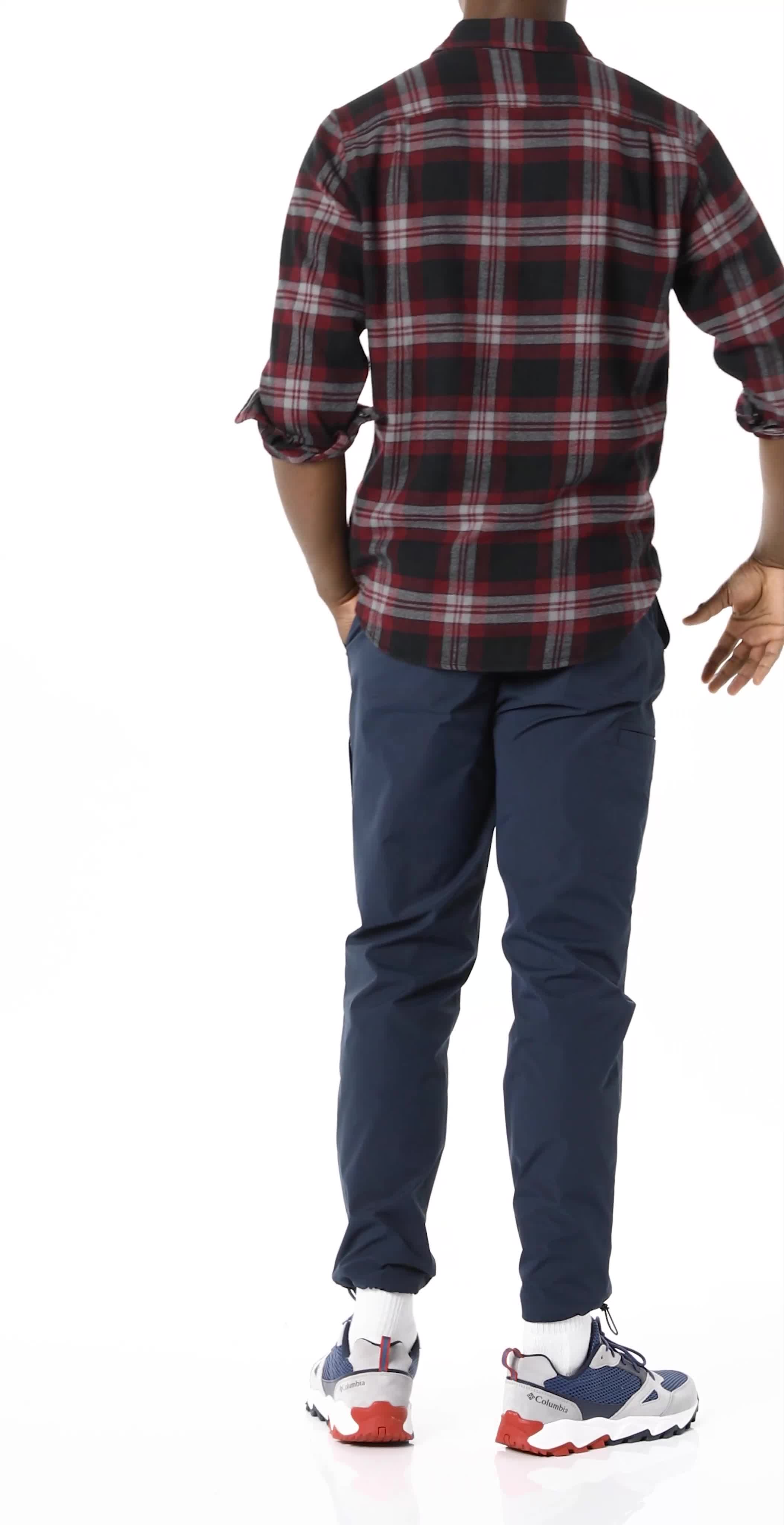 Chemise en flanelle à motifs à manches longues UO