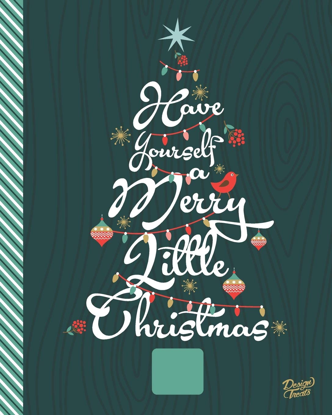 Have Yourself A Merry Little Christmas: Blank Recipe Journal Book To Write In (Holiday Blank Recipe Book)