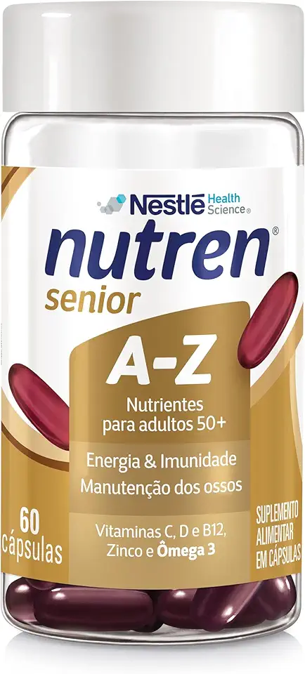 Suplemento Alimentar Nutren Senior A-Z 60 Cápsulas