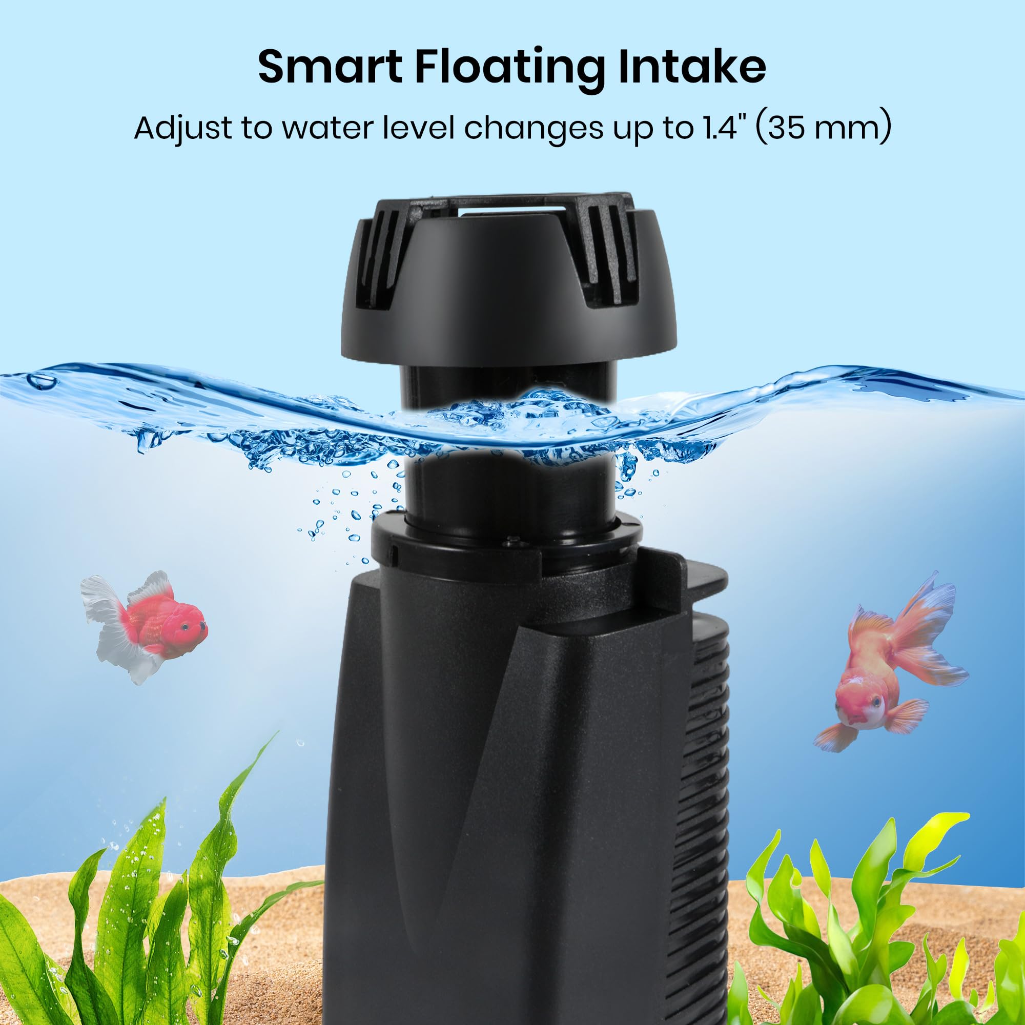 Aquael Pat Mini - Aquariumfilter - 400 L/u