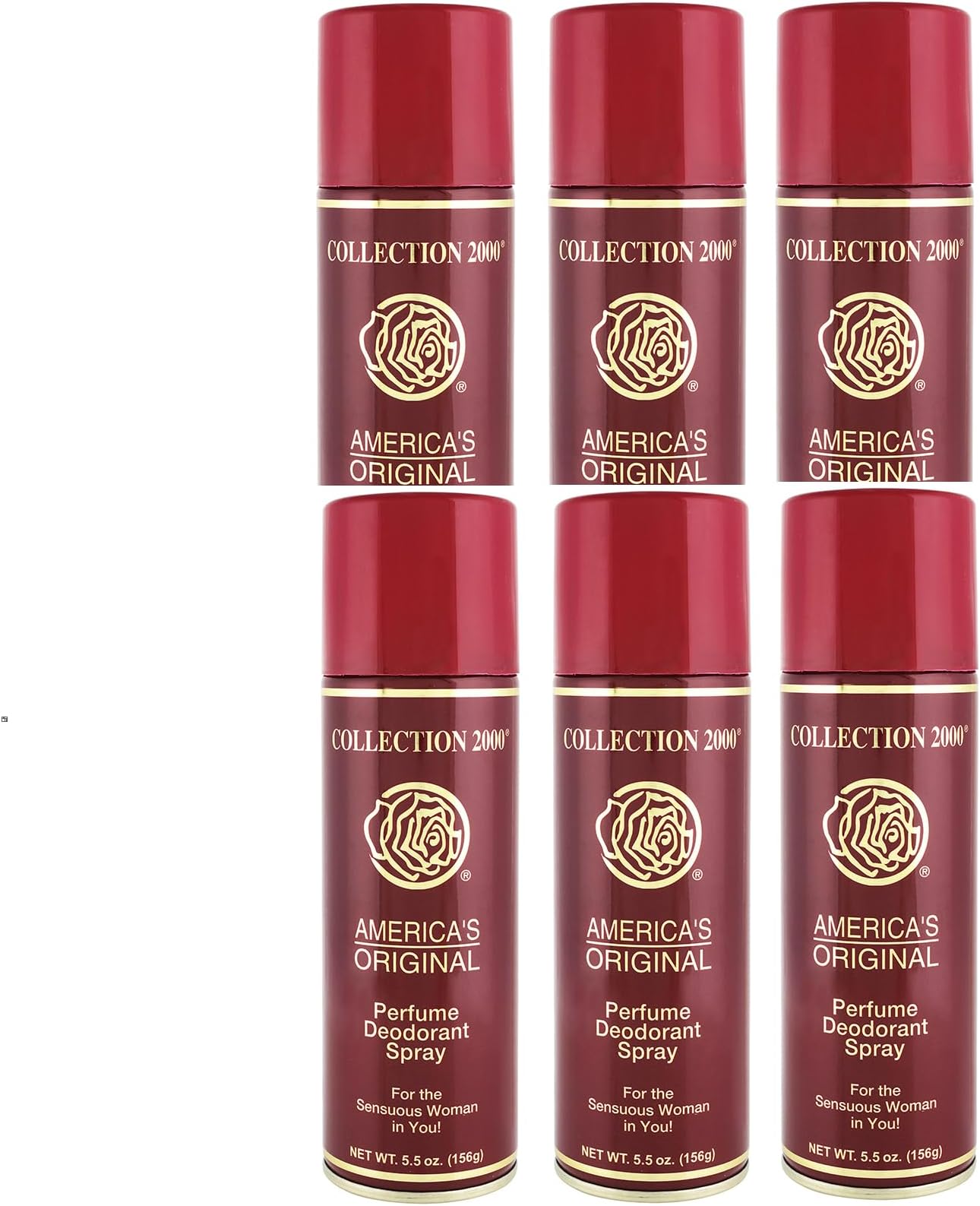 Original Collection 2000 Spray Deodorant for Women 5.5oz-156g (6 Pack)