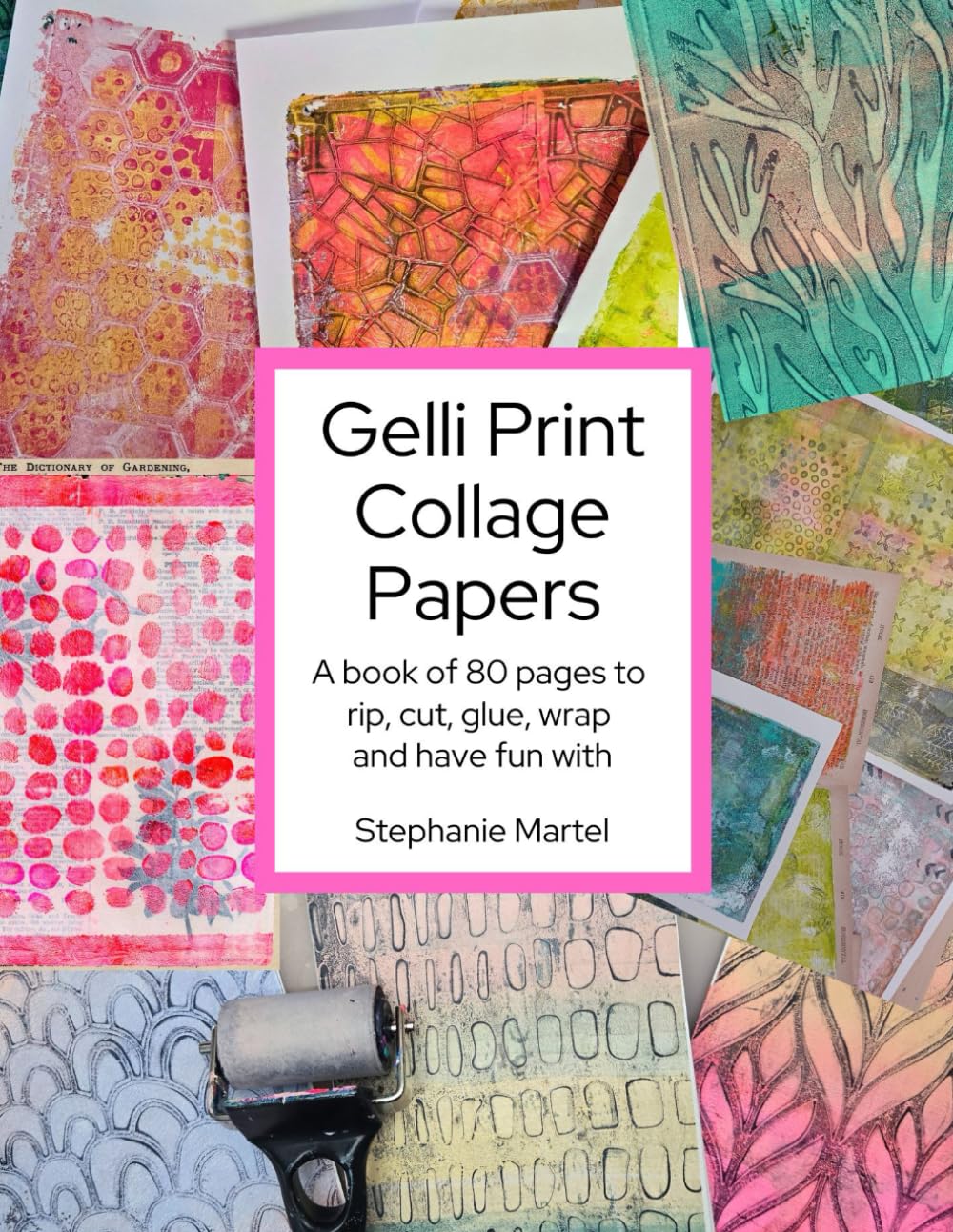 Gelli Print Collage Papers