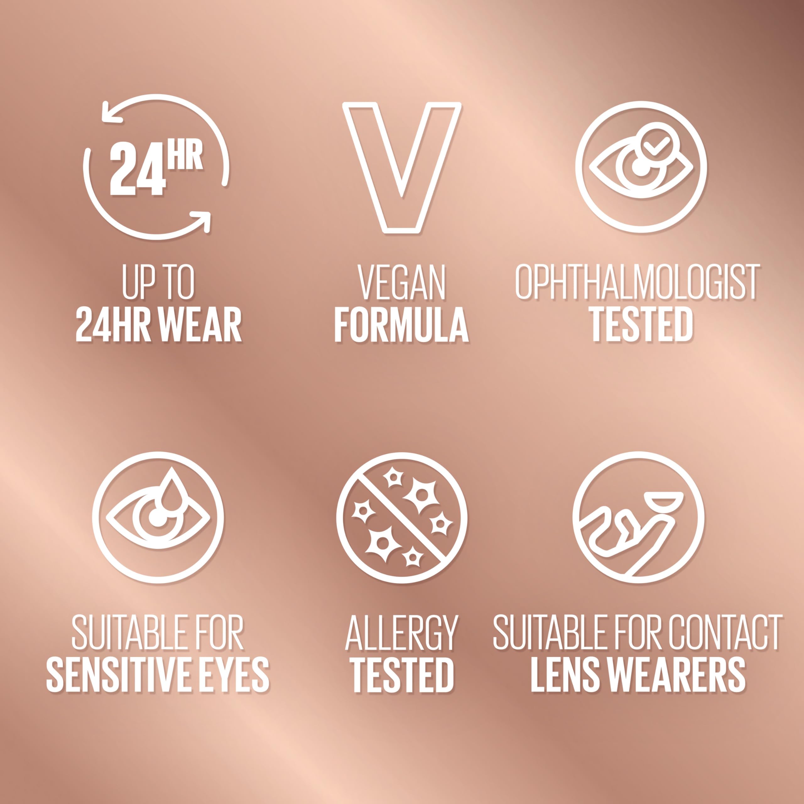 Maybelline Lash Sensational Body Washable Mascara, Volume and Length Formula for 24HR Lash Lift, Smudge and Clump-Resistant, Blackest Black