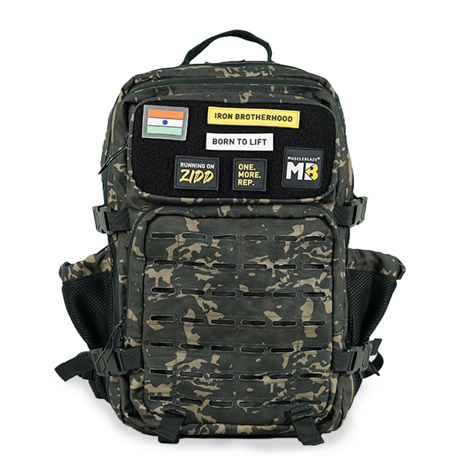 MuscleBlaze Tactical Backpack, 45L, Camo Edition