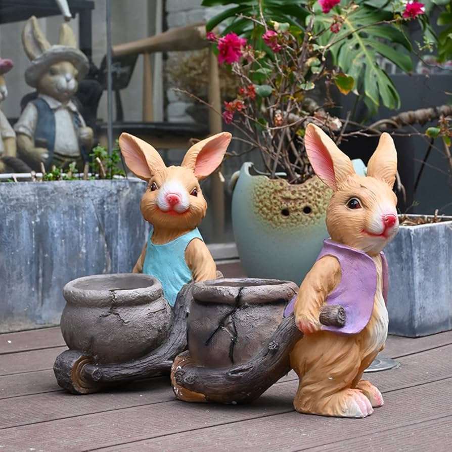 Amazon.co.jp: ガーデンオーナメント 置物 カントリー風 装飾