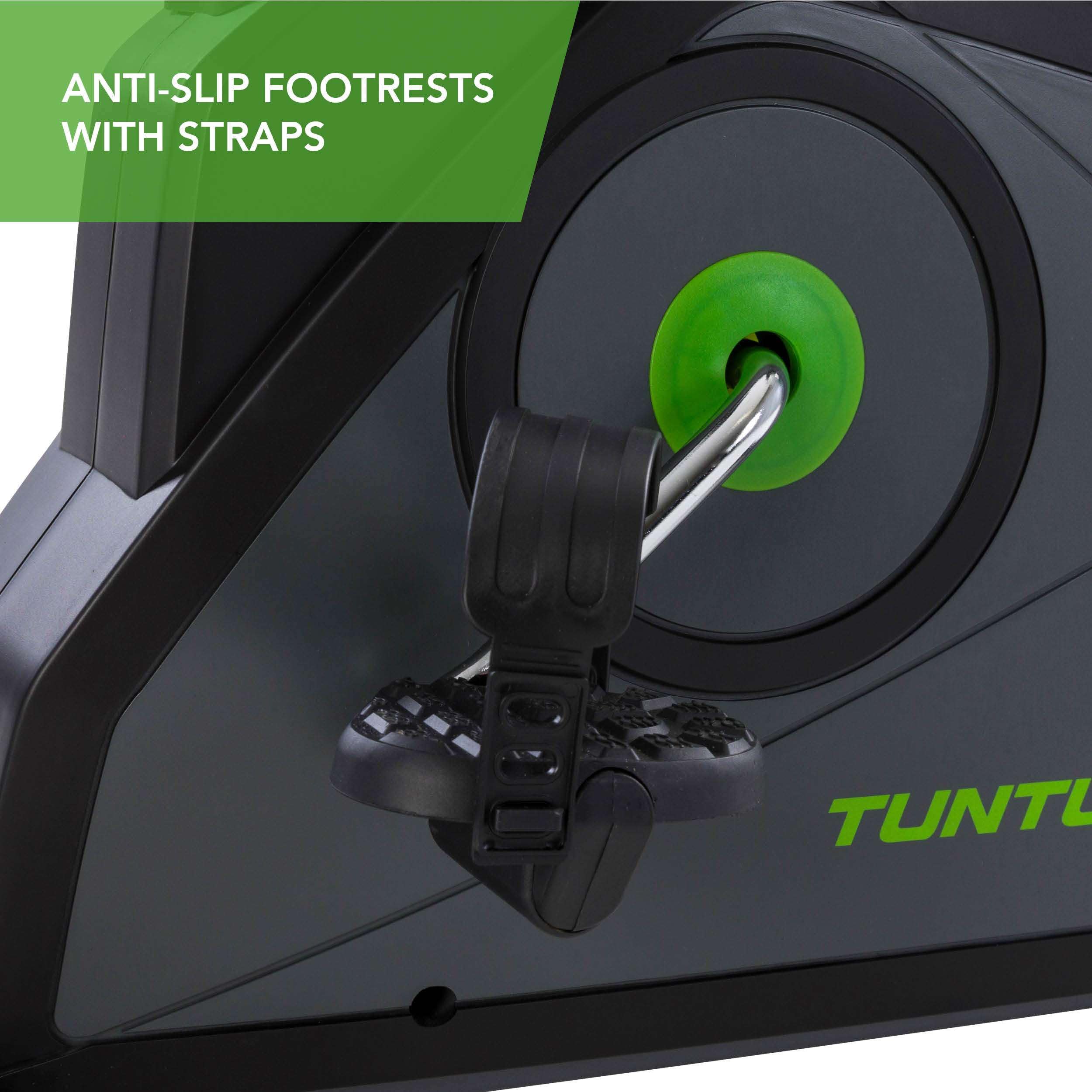 Tunturi Cardio Fit E30 Vélo d'Appartement Ergomètre avec écran LCD et Résistance Réglable