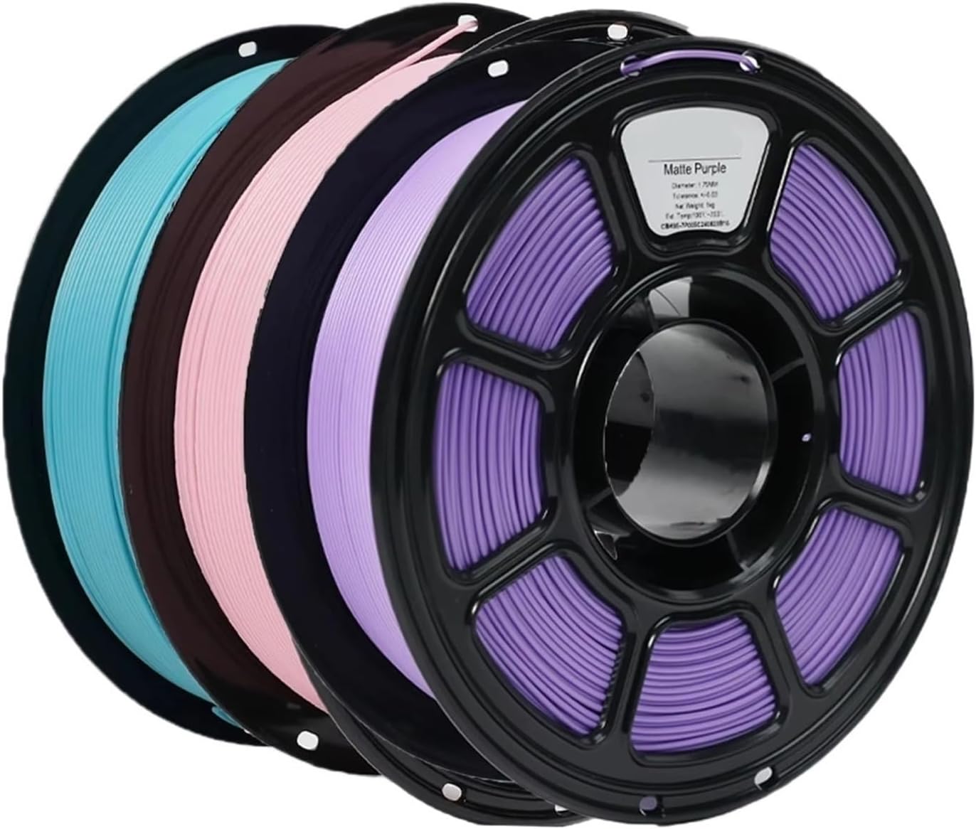 1.2KG Matte Finish PLA/PETG 3D Printer Filament, High Flow Rate for Fast Printing, 1.75mm Diameter with Consistent Dimensional Accuracy(PLA-Orange)