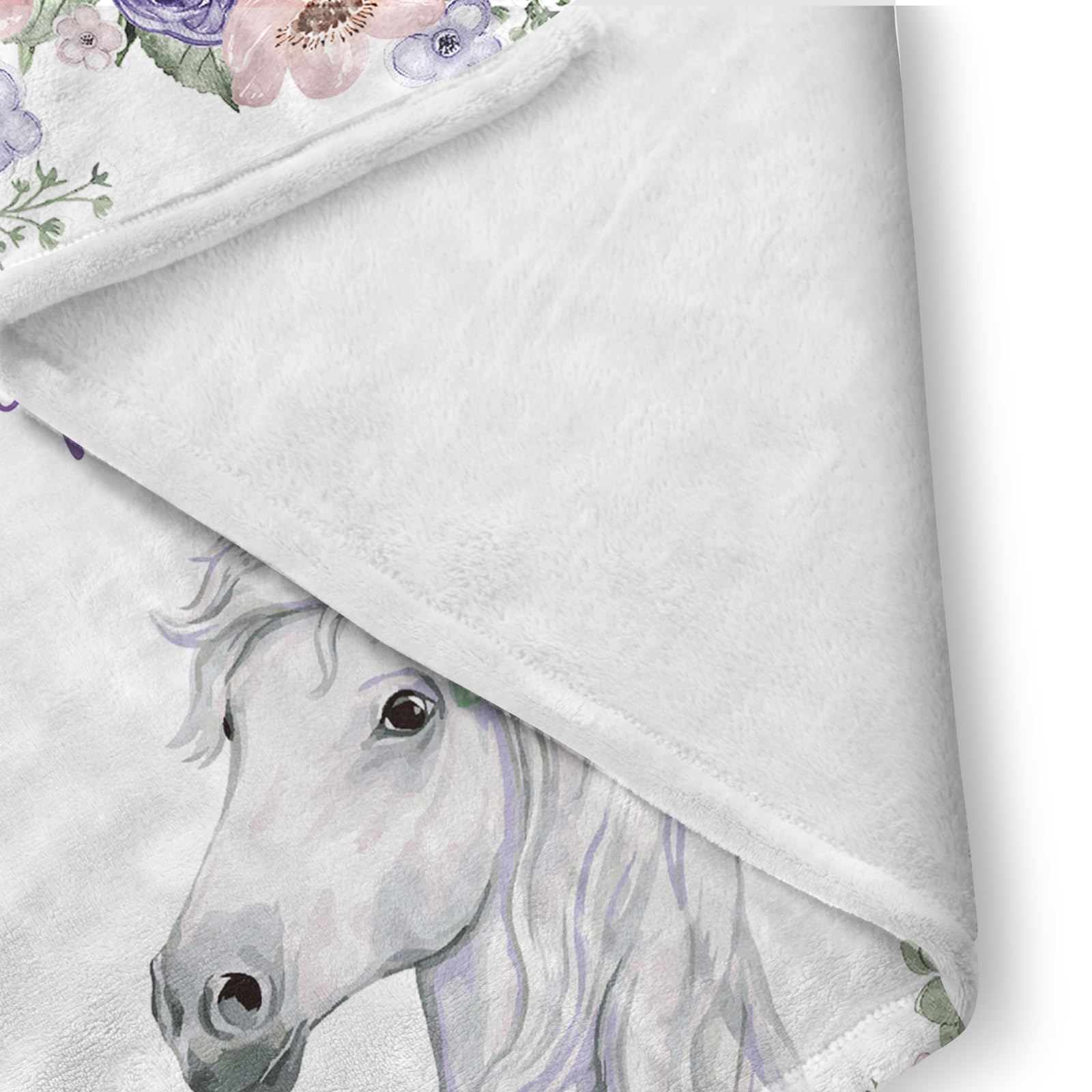 Juego de ropa de cama personalizado para cuna, diseño de caballo, juego de ropa de cama de 3 piezas, manta suave y elegante, sábana, funda de almohada para recién nacidos, niños y niñas,