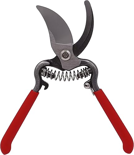 Miniatura 4 de Zenport Pruner Z290 Classic Forged Steel - Agarre de cojín rojo, corte de 1 pulgada, 8 pulgadas de largo
