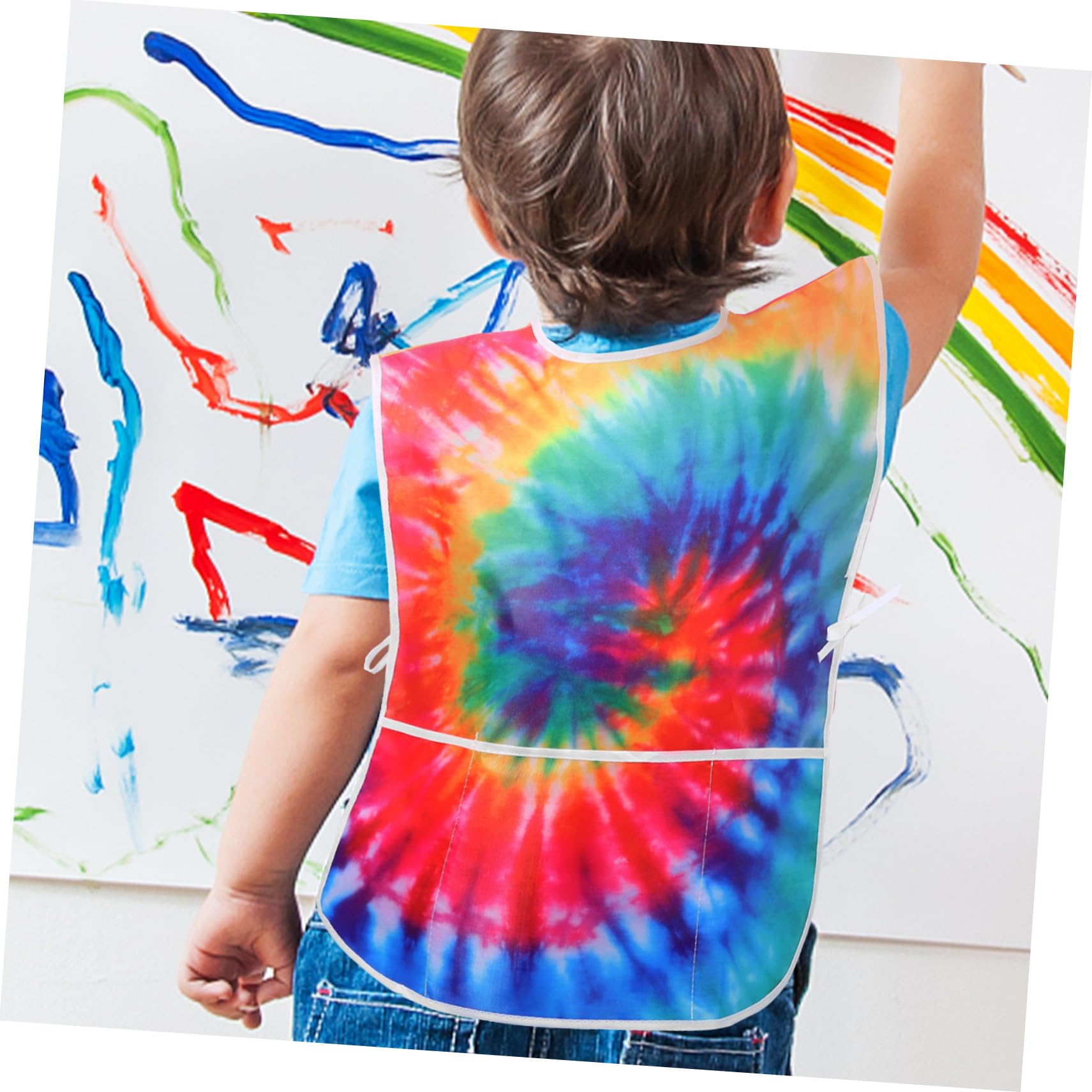 TOYANDONA grembiule per bambini grembiule da bambino artisti per bambini che dipingono grembiuli grembiule bambino grembiuli bambini adorabile grembiule da pittura fornitura per bambini