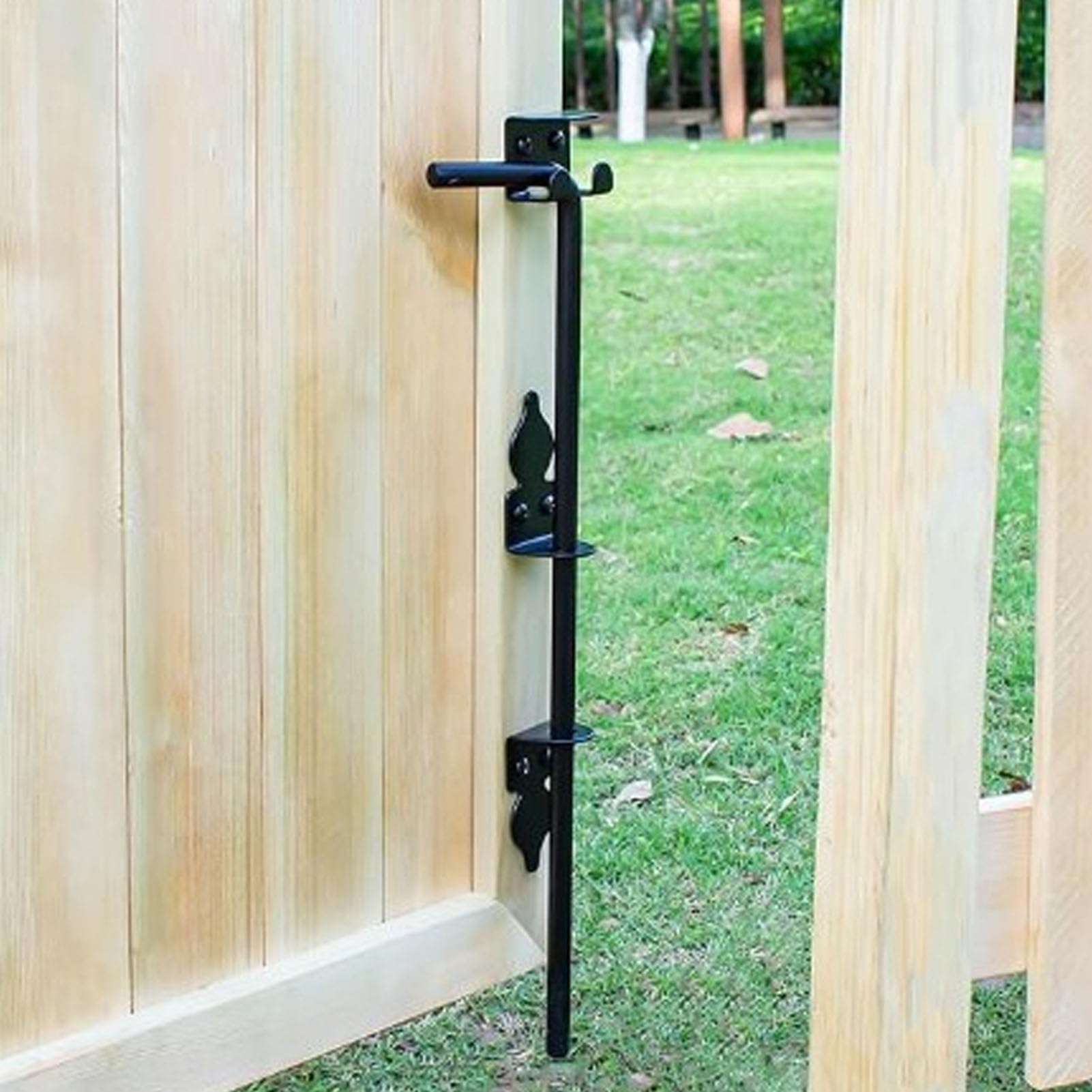 Alomejor Schwere Türriegel Fallstange 91cm Stahl