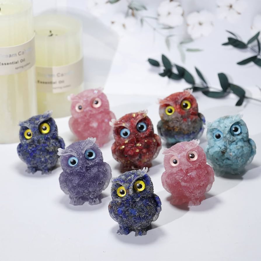 Amazon.co.jp: Swicado天然クリスタル宝石フクロウ、女性へのフクロウ Amazon.co.jp: Swicado天然クリスタル宝石フクロウ、女性へのフクロウ