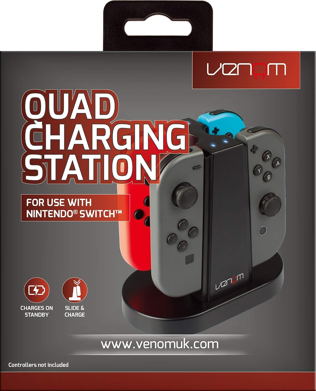 Venom Switch Joy-Con Quad Charging Station (Nintendo Switch)