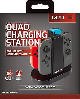 Amazon.com: Venom Switch Joy-Con Quad Charging Station