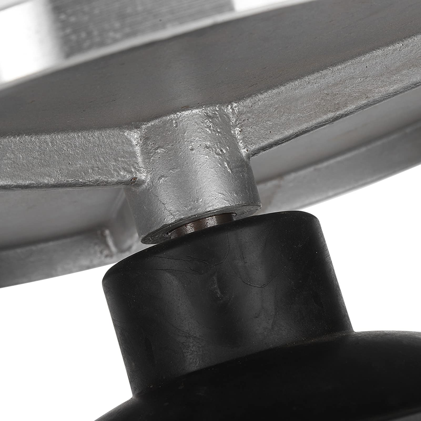FILFEEL Obrotowy stół Rzeźbiarski 25 Cm z łożyskami do Garncarstwa, Dekorowania Ciast i Projektów Artystycznych (Stop aluminium, tworzywo sztuczne 2)