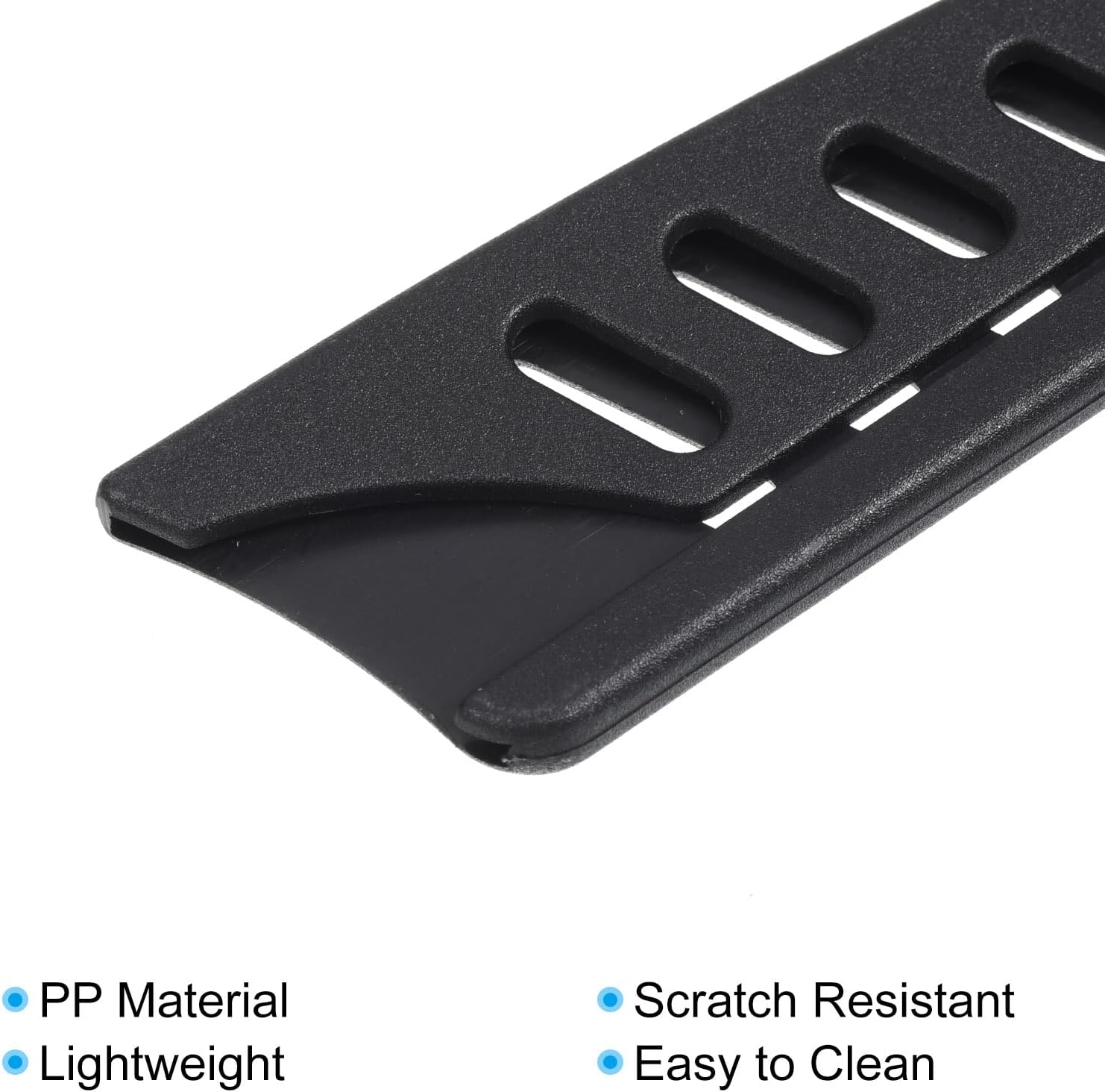 PATIKIL PP Safety Knife Cover Sleeves for 3.5" Paring Knife, 2 Pack Knives Edge Guard Blade Protector Universal Knife Sheath Portable for Kitchen, Black