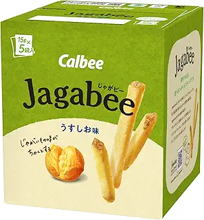 Jagabee(じゃがビー) カルビー Jａｇａｂｅｅうすしお味 75g