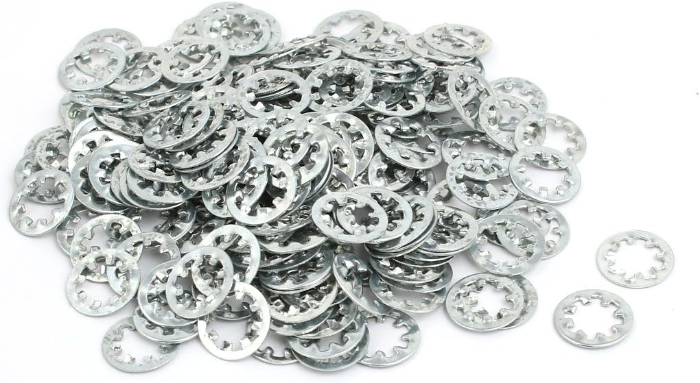 6mm Inner Quality Parts Dia Carbon Steel Zinc Plated Internal Tooth Lock Washer 200pcs Model:46as564qo152