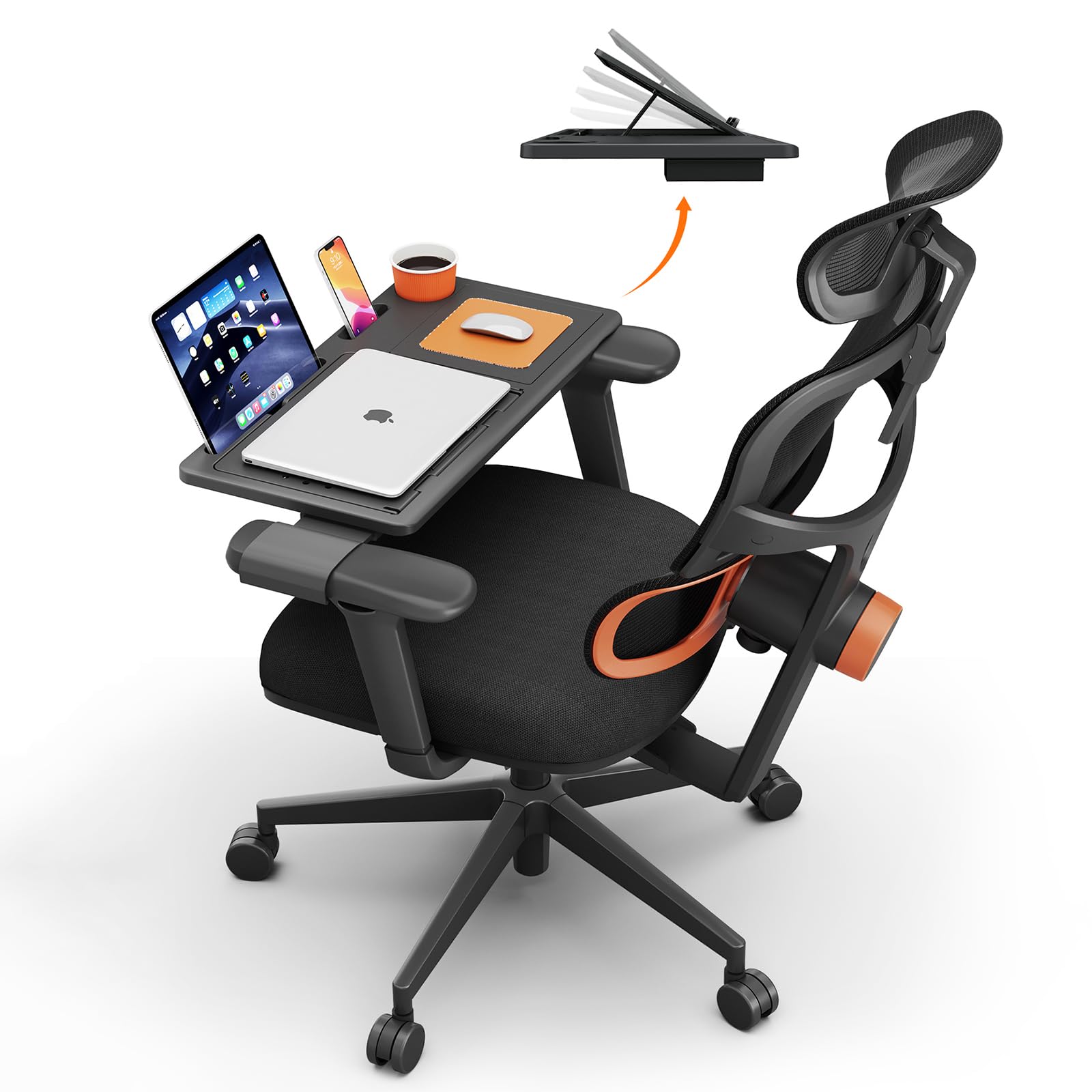Newtral Ergonomic Office Chair & Laptop Table - Home Office Desk