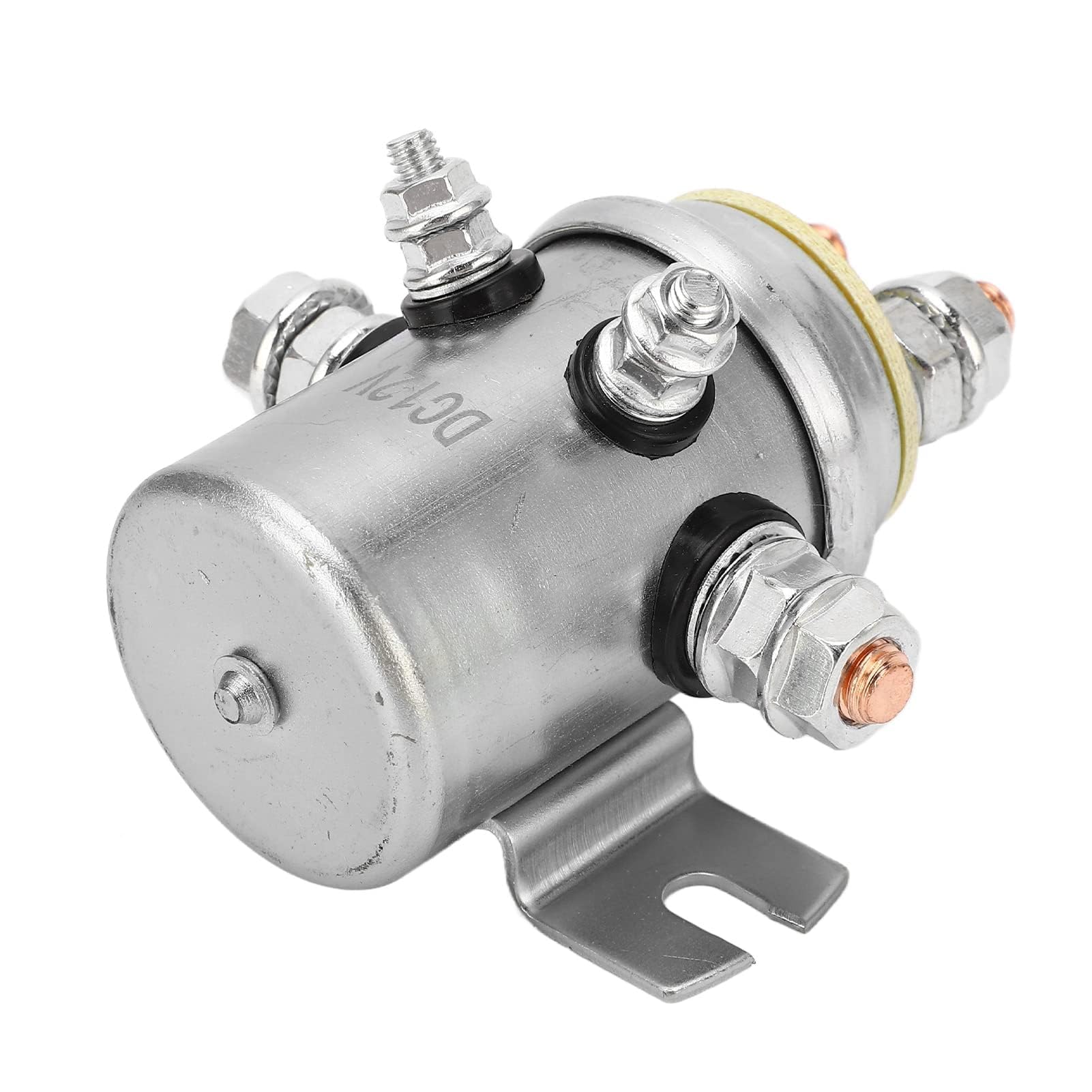 Relais de Treuil DC 12V 600A Relais de Solénoïdes de Démarreur Accessoire de Relais de Démarreur étanche avec Puissance de Démarrage élevée pour Véhicule Tout-terrain ATV