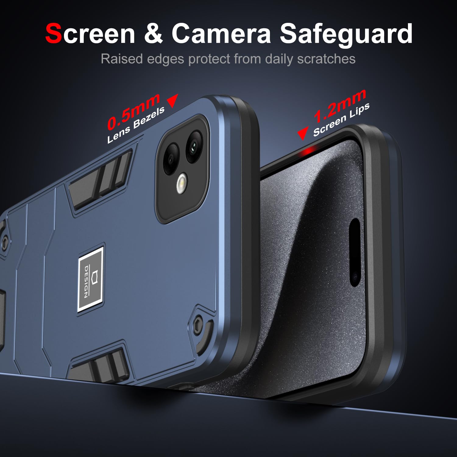 Funda Para Teléfono Celular Compatible Con Tecno Spark 10 4G/Spark 10C Con Función Atril Incorporada, De Grado Militar, A Prueba De Caídas, Funda Protectora De Cuerpo Completo, Goma TPU Y Carcasa