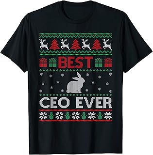Best CEO Ever Funny Group Matching CEO Christmas Pajamas T-Shirt