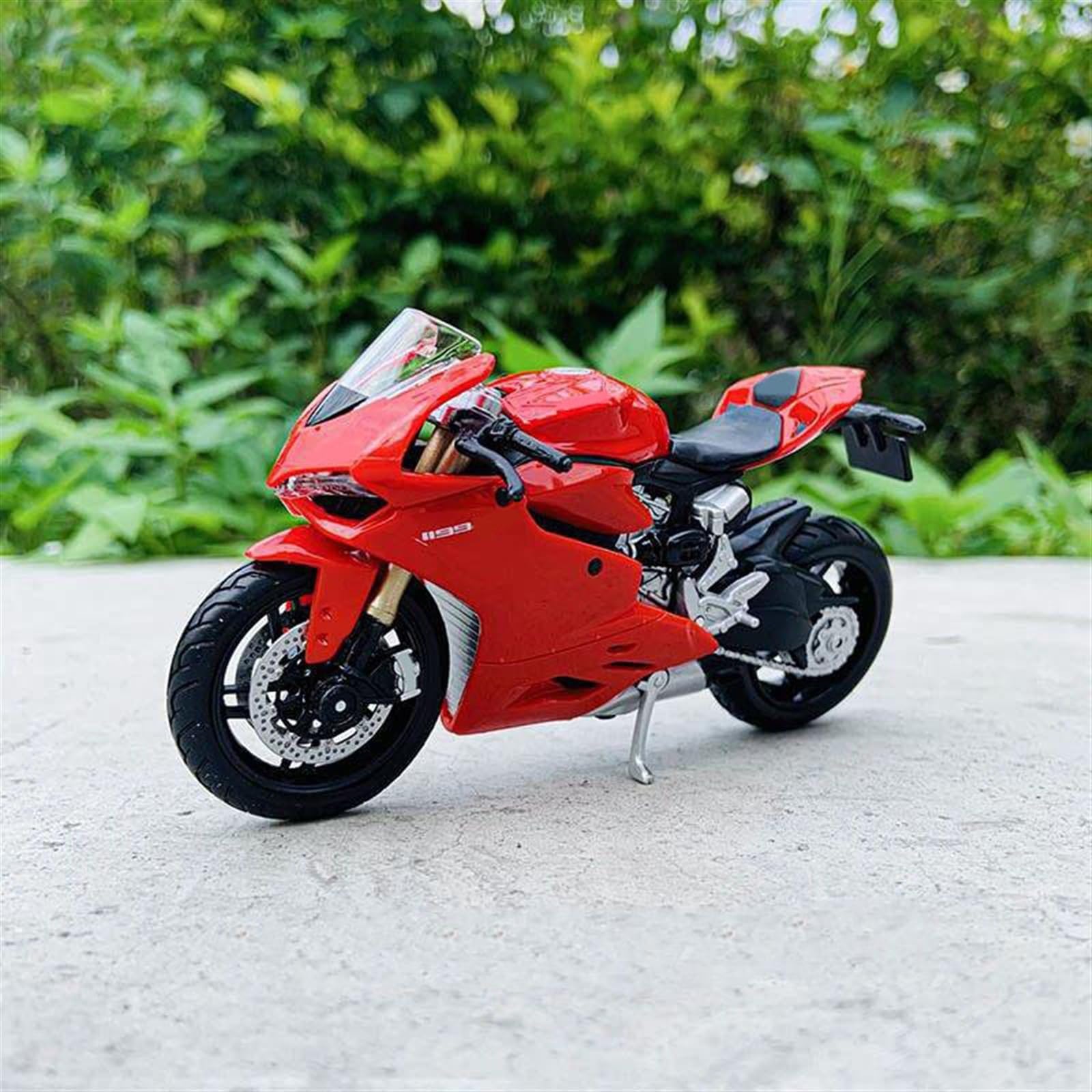Modelo de Juguete Modelo De Motocicleta Metal Fundido A Presión, Colección Motos 1:18 para Ducati 1199 Panigale