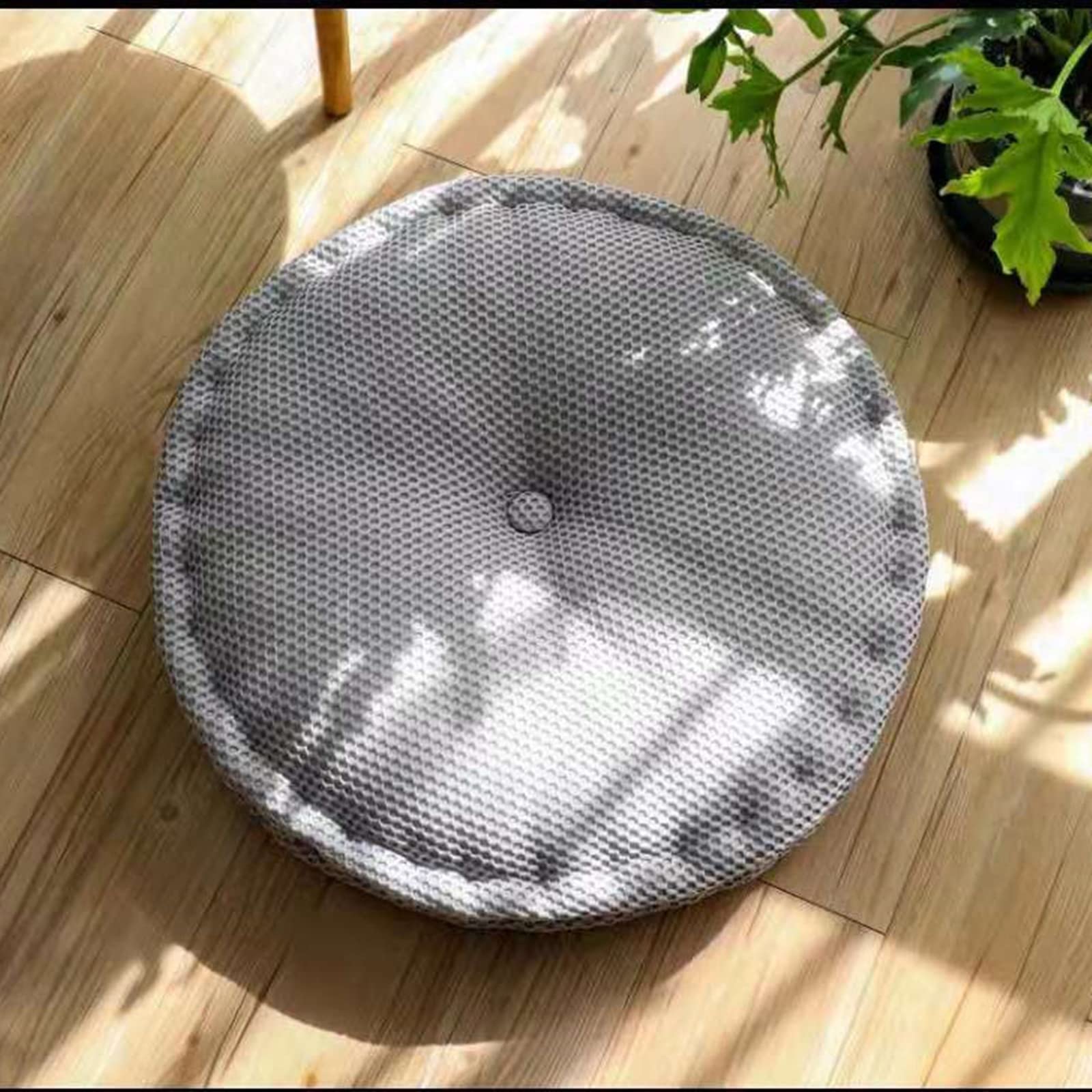 Cojín cuadrado verde oscuro para sofá, silla, suelo, grande, 45 x 45 cm, para el hogar, comedor, oficina, viajes, almohada cómoda y de apoyo