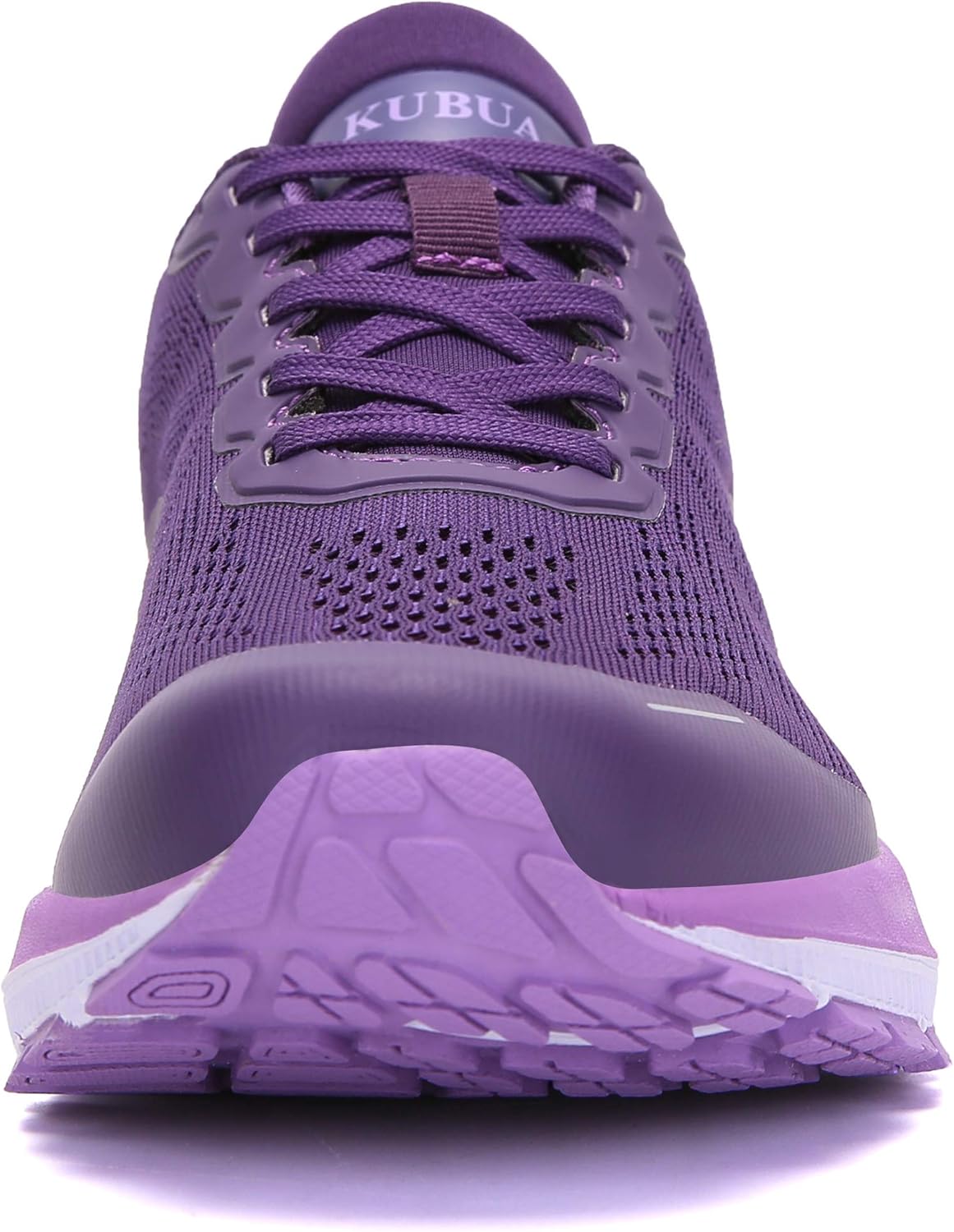 KUBUA Women's Road Running Shoes Arch Supportive Breathable Sneakers Purple