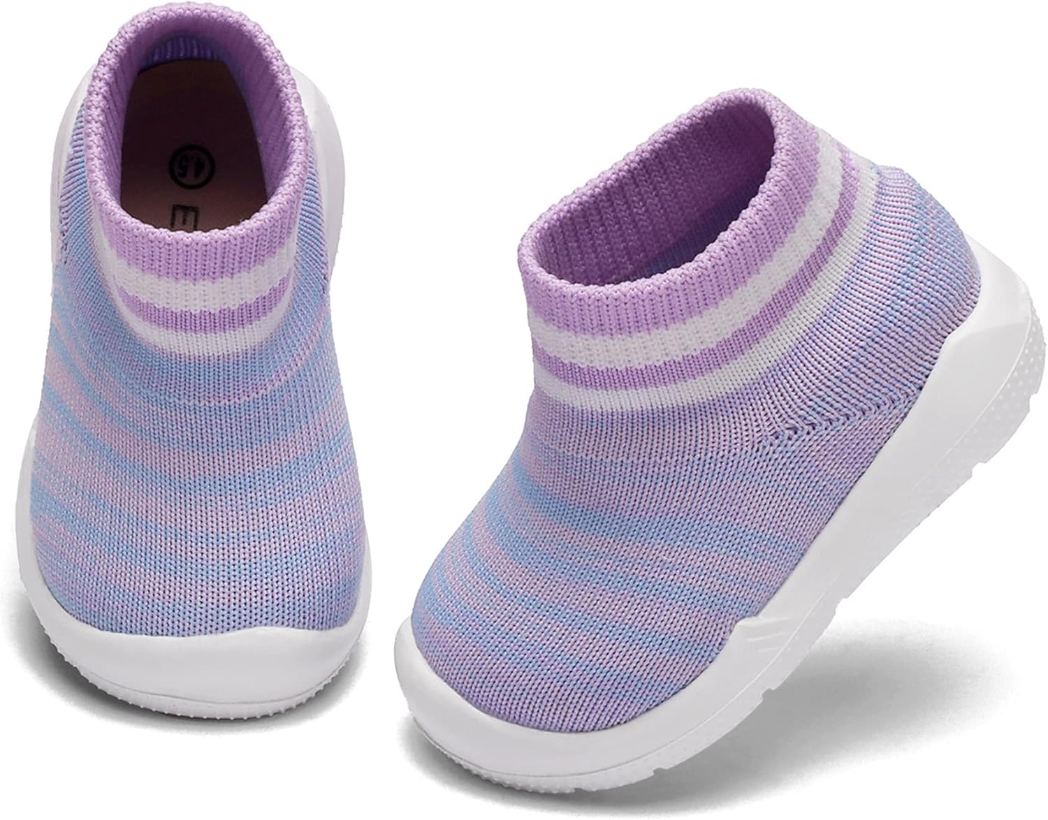 Engtoy Baby Shoes Sock Shoes Baby Walking Shoes Infant Non-Slip Breathable Slippers with Soft Rubber Sole Baby Boys Girls Slip On Sneakers - Image 2