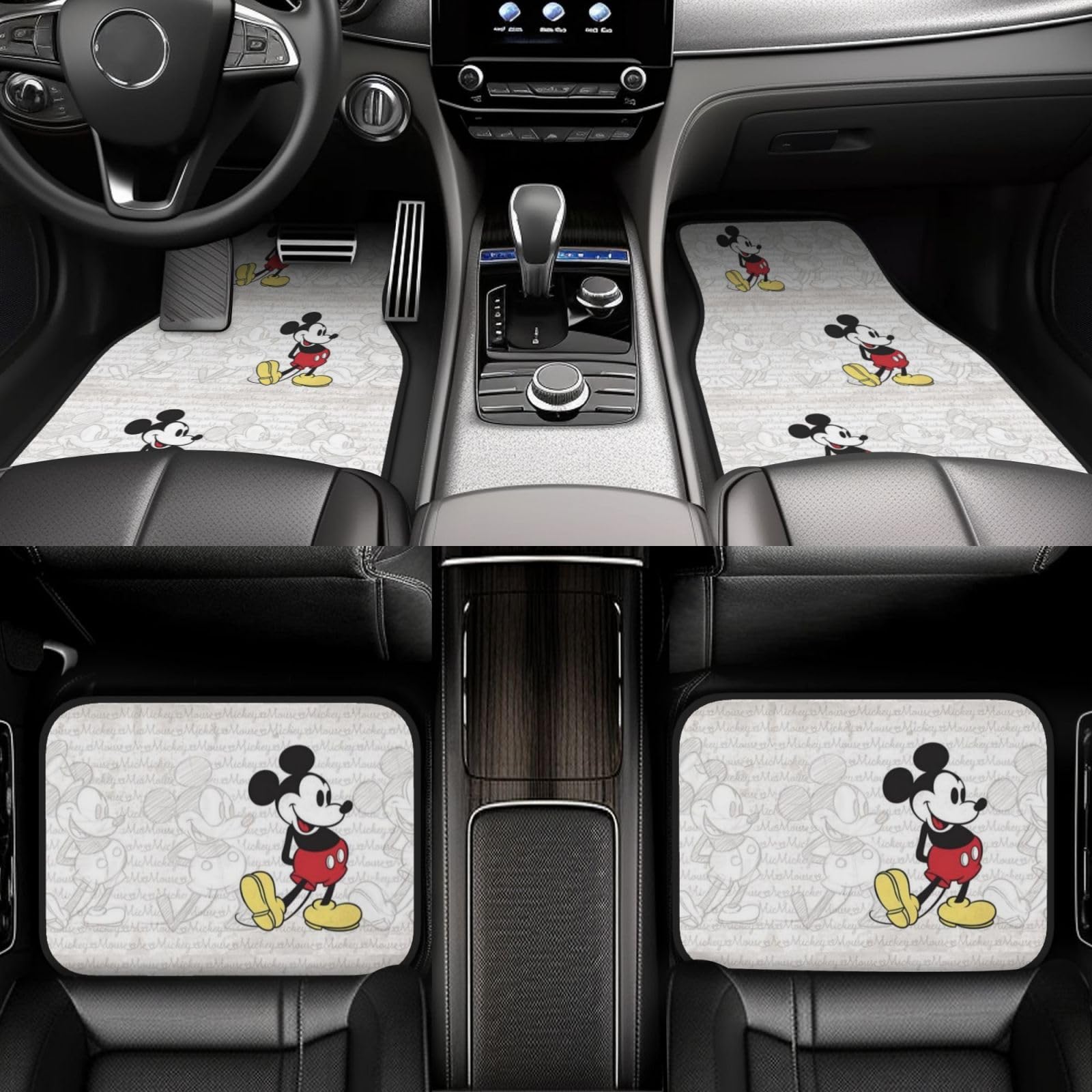 Disney ミニーマウス車用4点セット