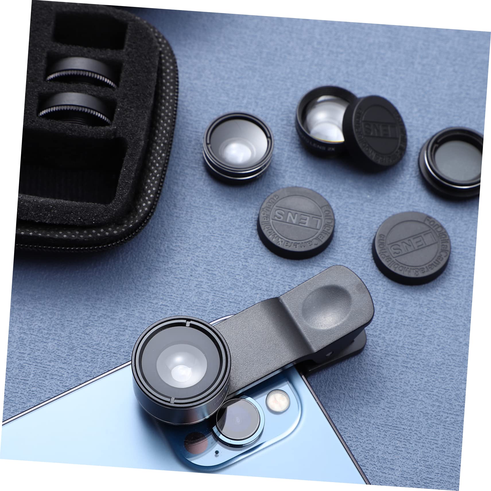 1set Lenti Per Smartphone Inclusi Fisheye Grandangolare Macro e Cpl Accessori Fotografici Portatili Per Scatti Creativi e Viaggi Facile Da Usare e Leggero
