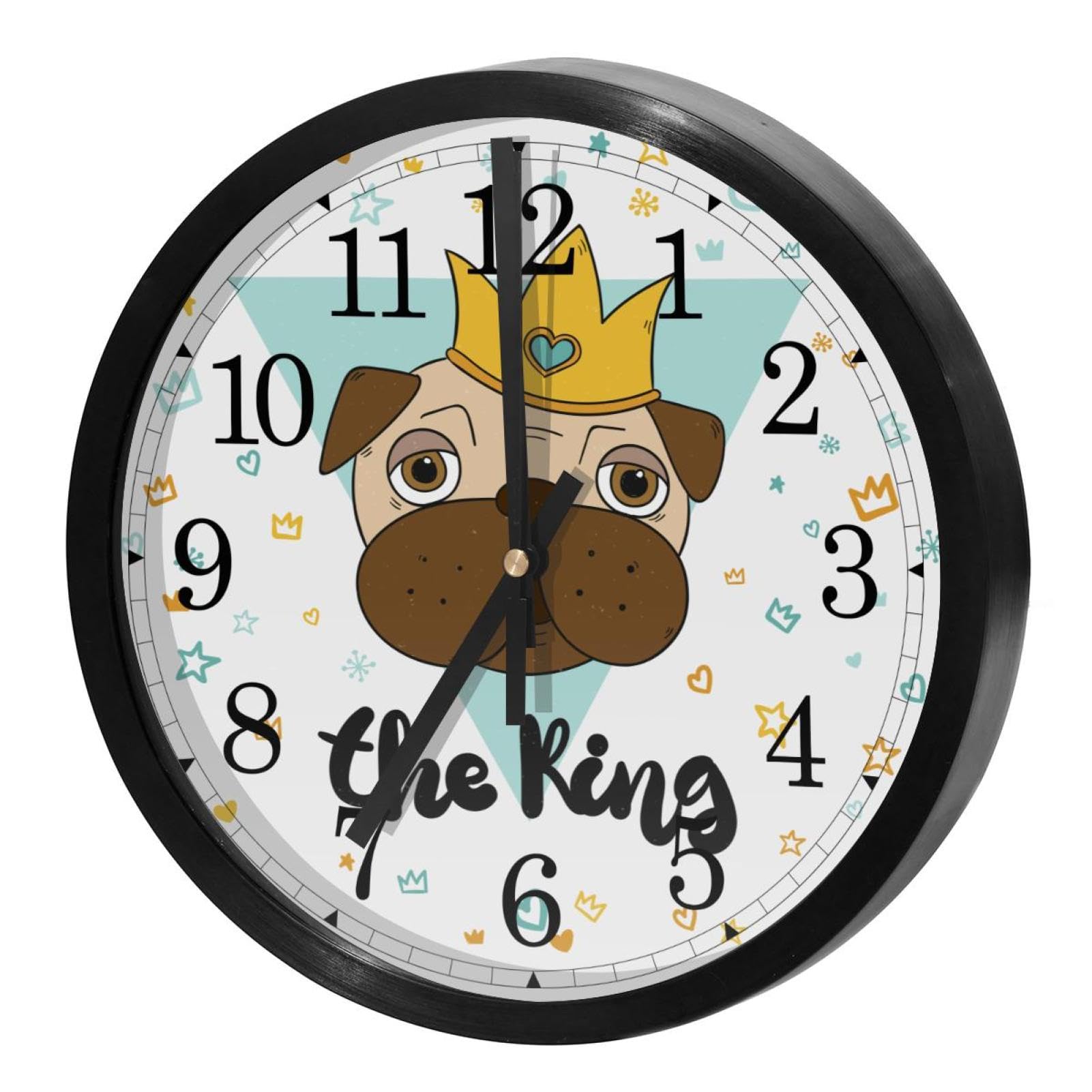 Horloge murale silencieuse à quartz pour retrouver le calme sans tic-tac