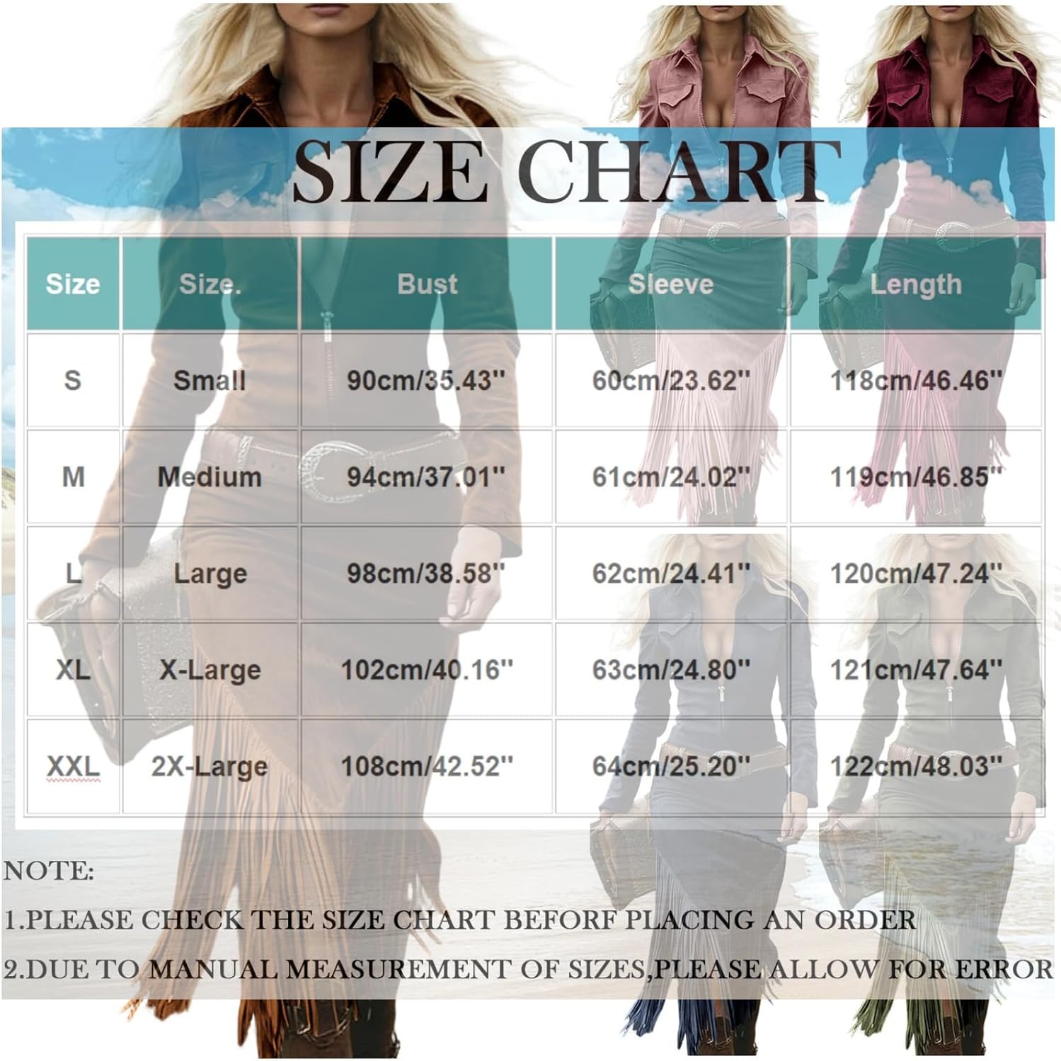 2026 Women's Western Cowgirl Suede Dress Vintage Long Sleeve Slim Fit Fringe Dress Lapel Zip Cocktail Party Dresses - Image 4