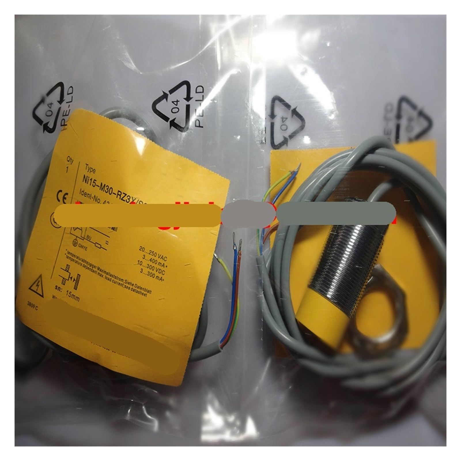 Cjkxpzmh One Color 1Pcs Sensor Proximity Switch Ni15-M30-An6x-H1141 Ni15-M30-Ap6x-H1141(Ni15-M30-Ad4xh1141)