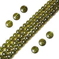 Vista 36 de 100 piezas de cuentas de amatista natural de 6 mm, cuentas de piedras preciosas redondas sueltas para hacer joyas