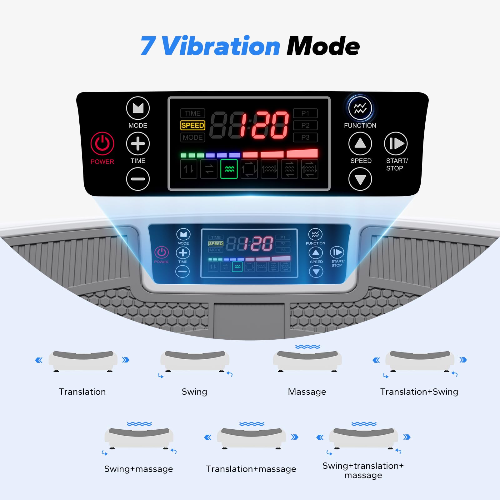 Snapklik.com : MERACH 4D Vibration Plate Exercise Machine, Vibration ...