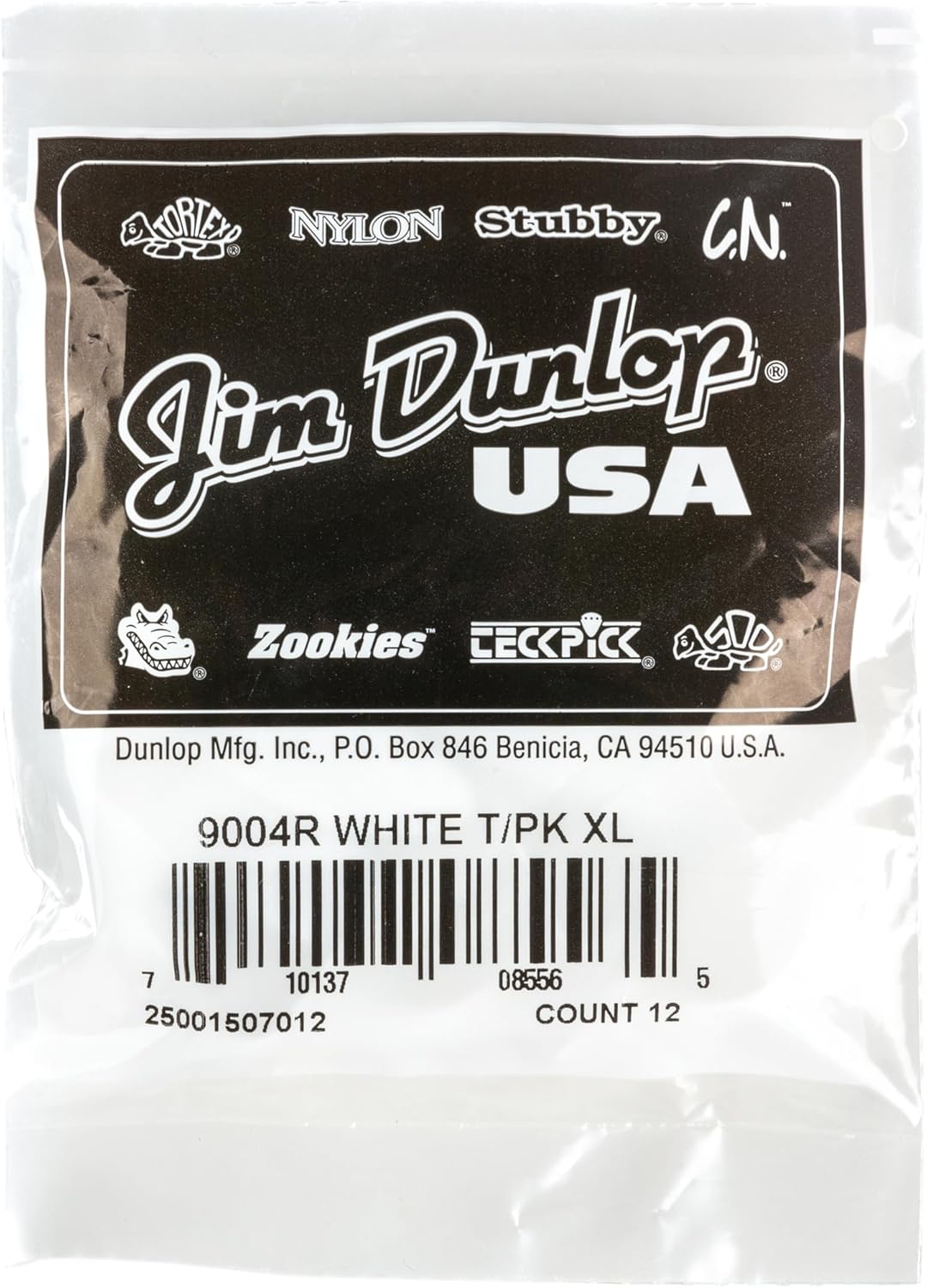Dunlop White Extra Large Thumbpicks - 12 Pack