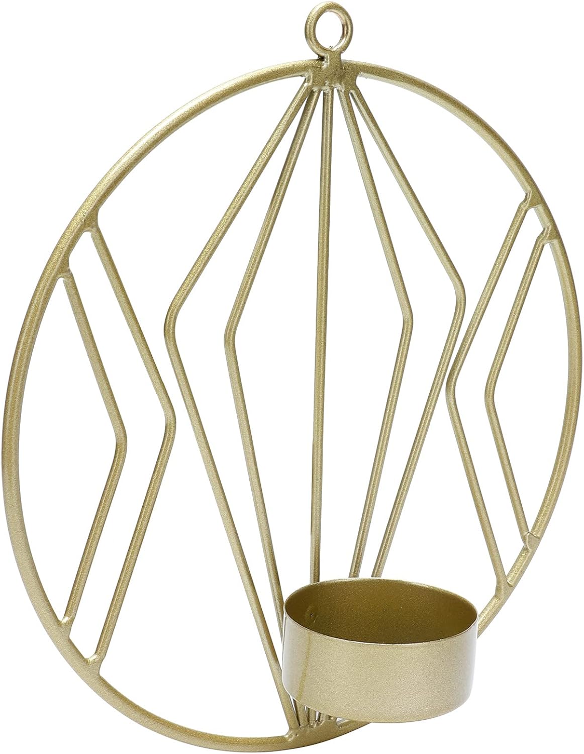 Candlestick Decorative, Geometric Circular Wall Hanging