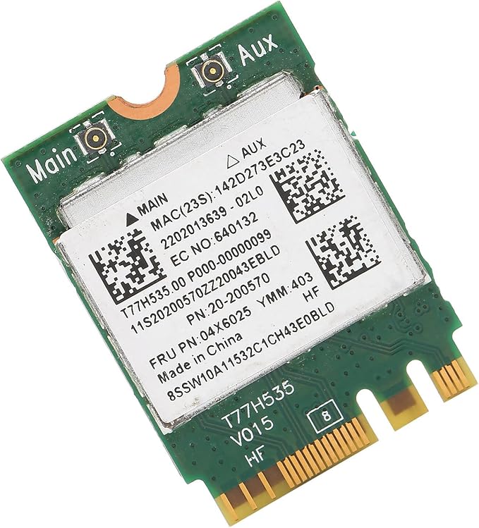Tarjeta de Red NGFF M.2 PCIe Zunate para Laptop miniatura 4