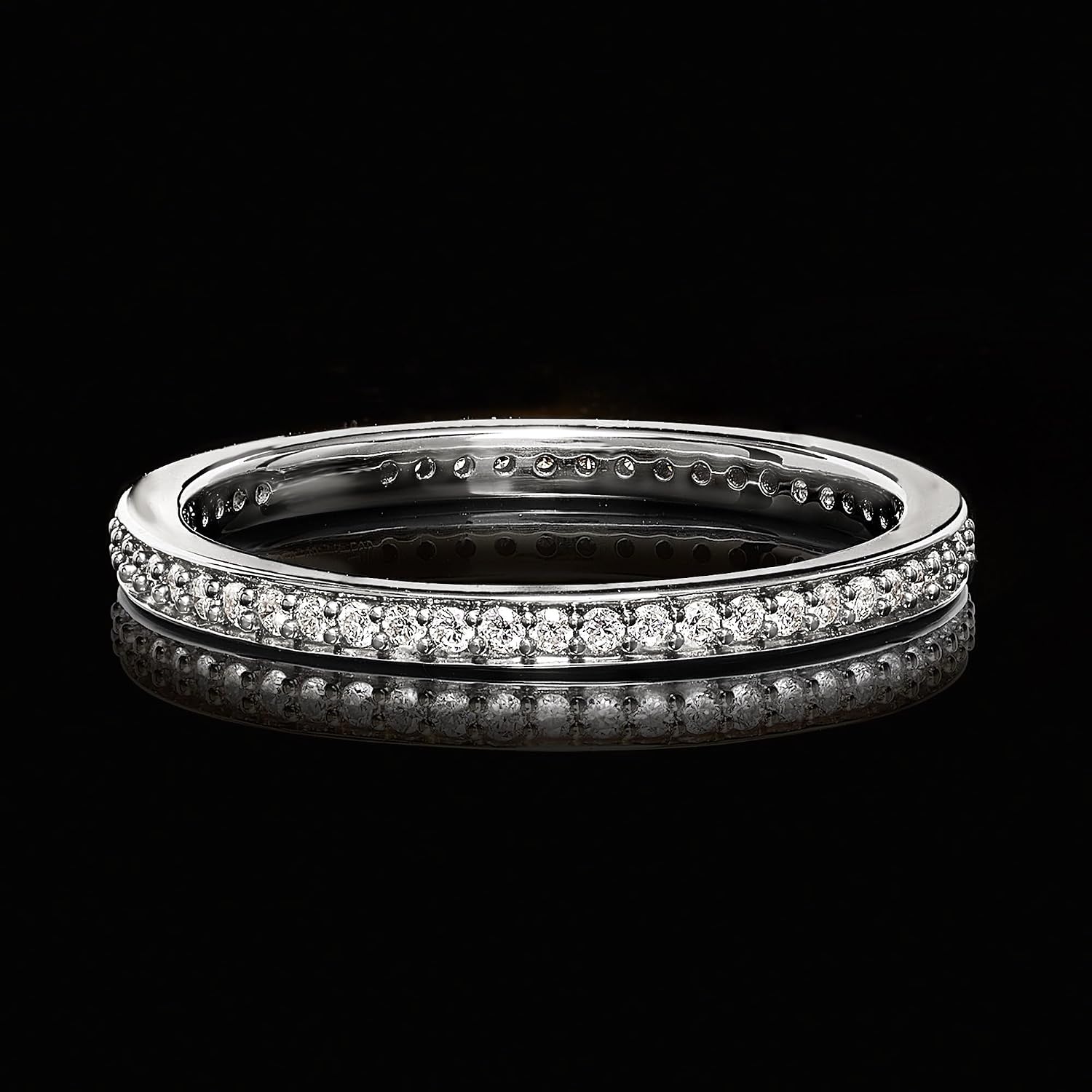 Ross-Simons 0.25 ct. t.w. Lab-Grown Diamond Eternity Band in Sterling Silver