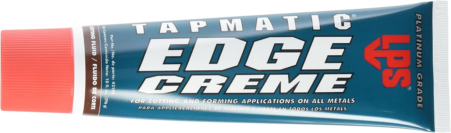 LPS 43100 Tapmatic Edge Creme Cutting Fluids, 10 oz, White/Opaque (Pack of 10)