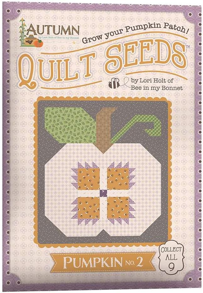 Generic Riley Blake Bundled Quilt Seeds Patterns of Different Collections by Lori Holt of Bee in My Bonnet, Inspiring Designs for Beautiful Quilts (Autumn Quilt Seeds), ST-35010