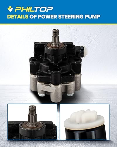 Miniatura 481 de PHILTOP Bomba de dirección asistida 20-806 OE apta para Aveo5 2007 2008, Aveo 2008, bomba de asistencia asistida 96801443, bombas de dirección