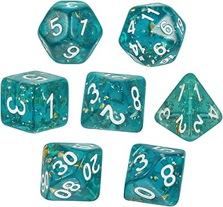 STAHAD Xadrez 7 Pçs Dados Acrílicos s Dados Acrílicos s Dados De Canto Quadrado Brinquedos A Granel Mini Brinquedo Número Brinquedos Dados Jogo Pub Brinquedo Jogo De Dados