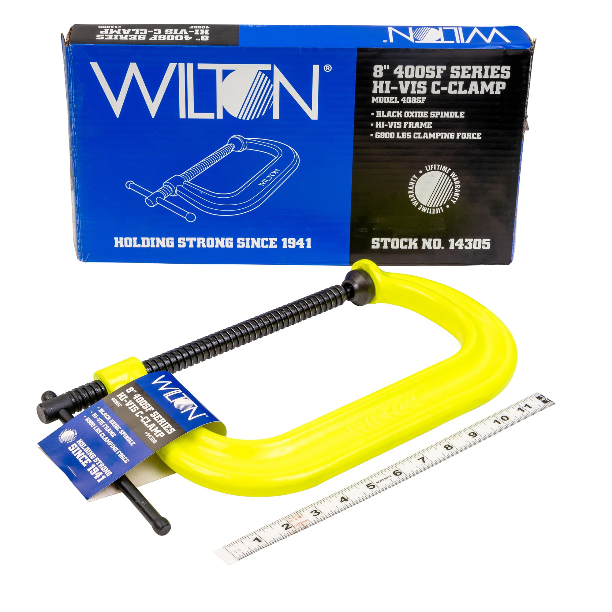 Wilton Hi-Vis C-Clamp, 8-1/4