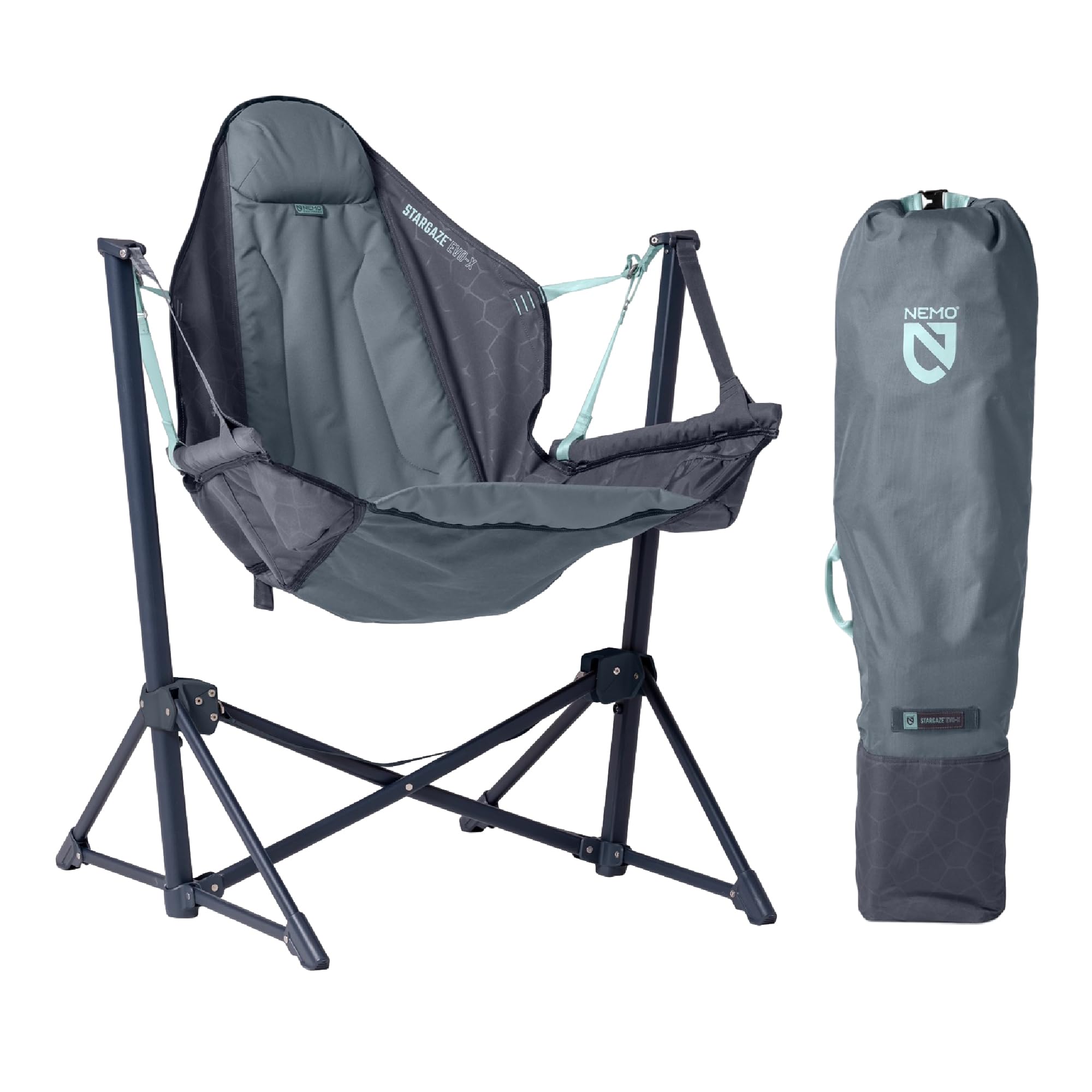 NEMO Equipment Stargaze EVO-X Reclining Camp Chair - Ombre Blue